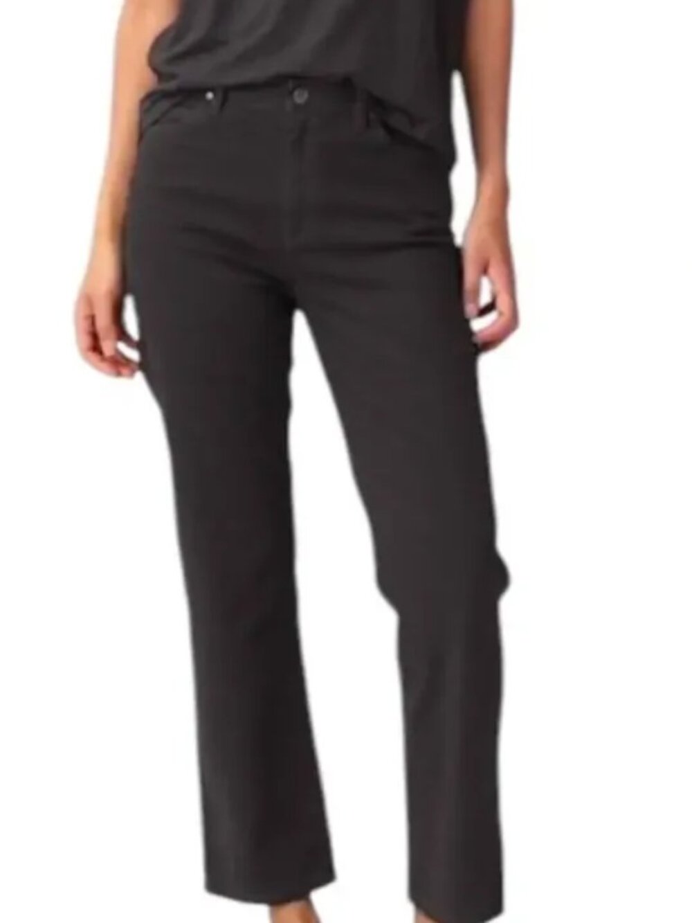 Eileen Fisher Organic Cotton Denim Straight Crop Jean 6